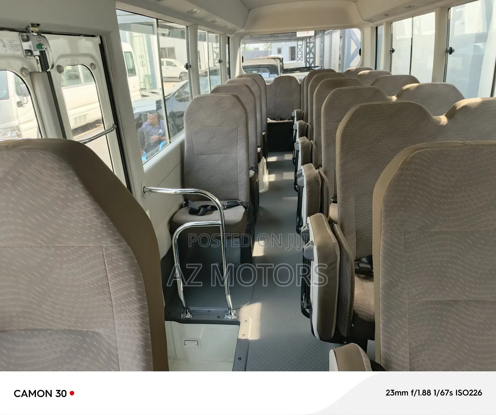New Toyota Coaster 2025 White