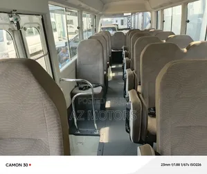 New Toyota Coaster 2025 White