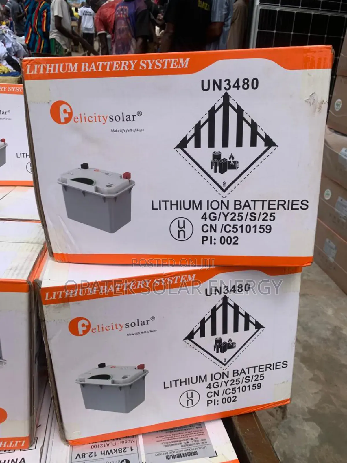 Felicity Lithium Battery 1.2kwh 12v Available
