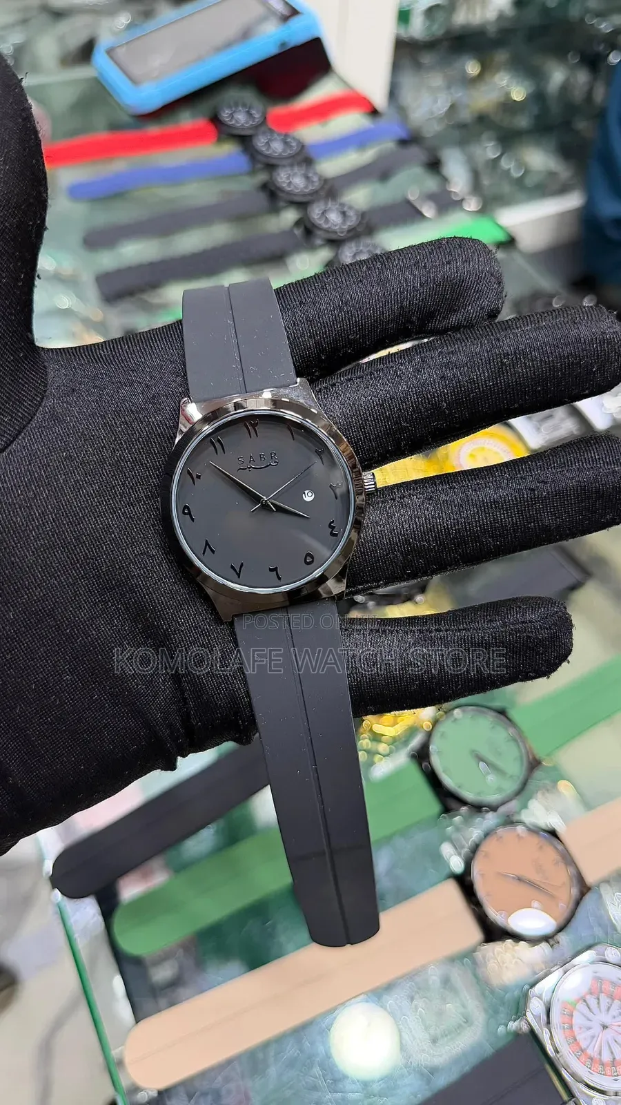 Sabr Rubber Analog Display
