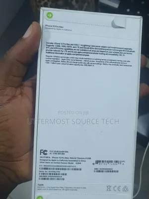 New Apple iPhone 15 Pro Max 256 GB Black