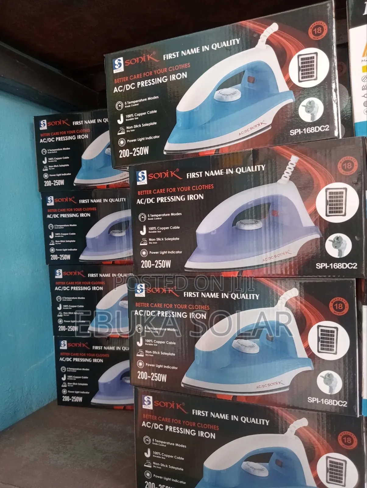 Solar Pressing Iron