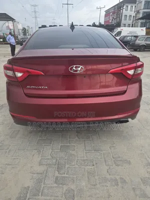Hyundai Sonata 2015 Red