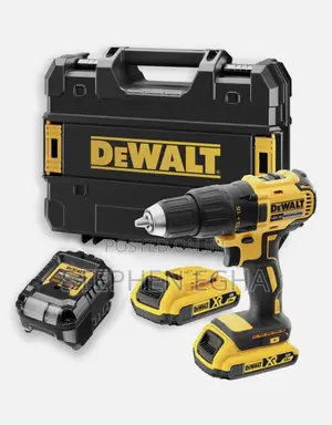 Original Dewalt Dcd777 18v Xr Brushless Cordless Drill – Complete Set