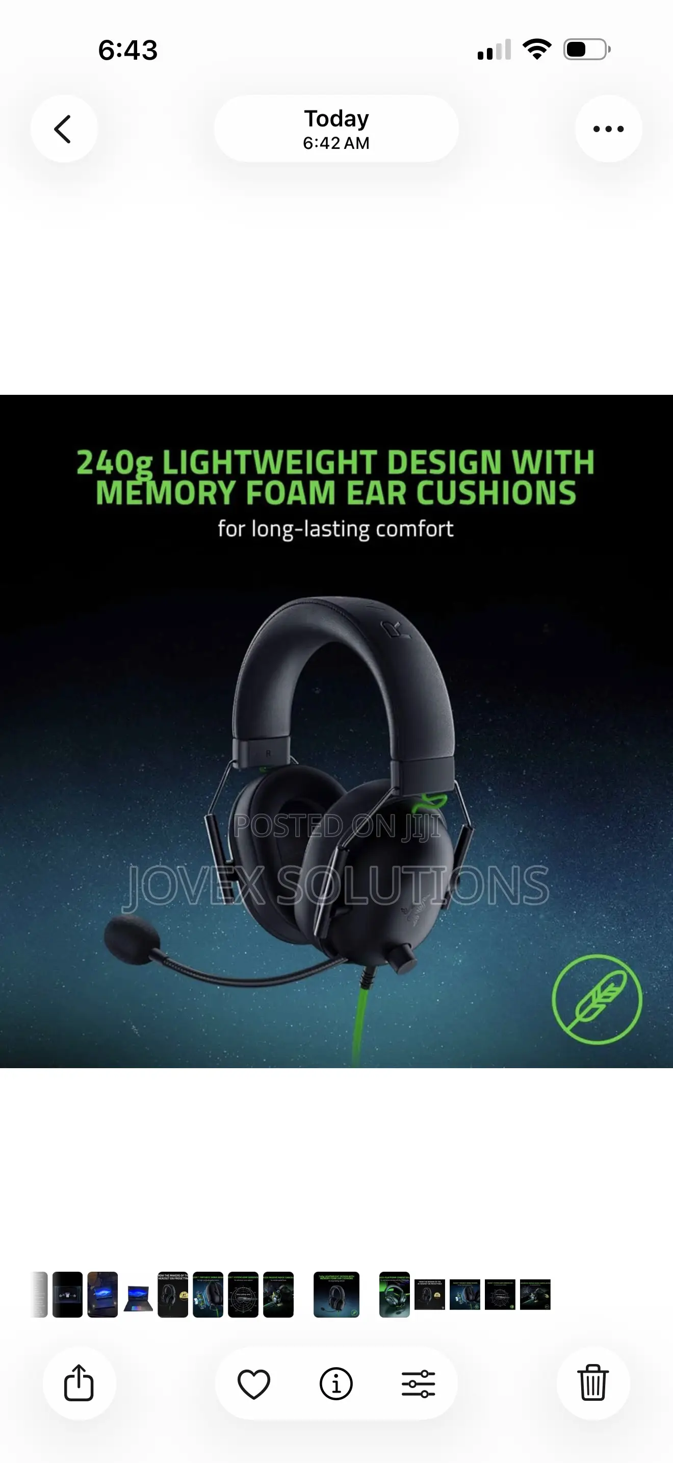 Razer Blackshark V2 X Headset