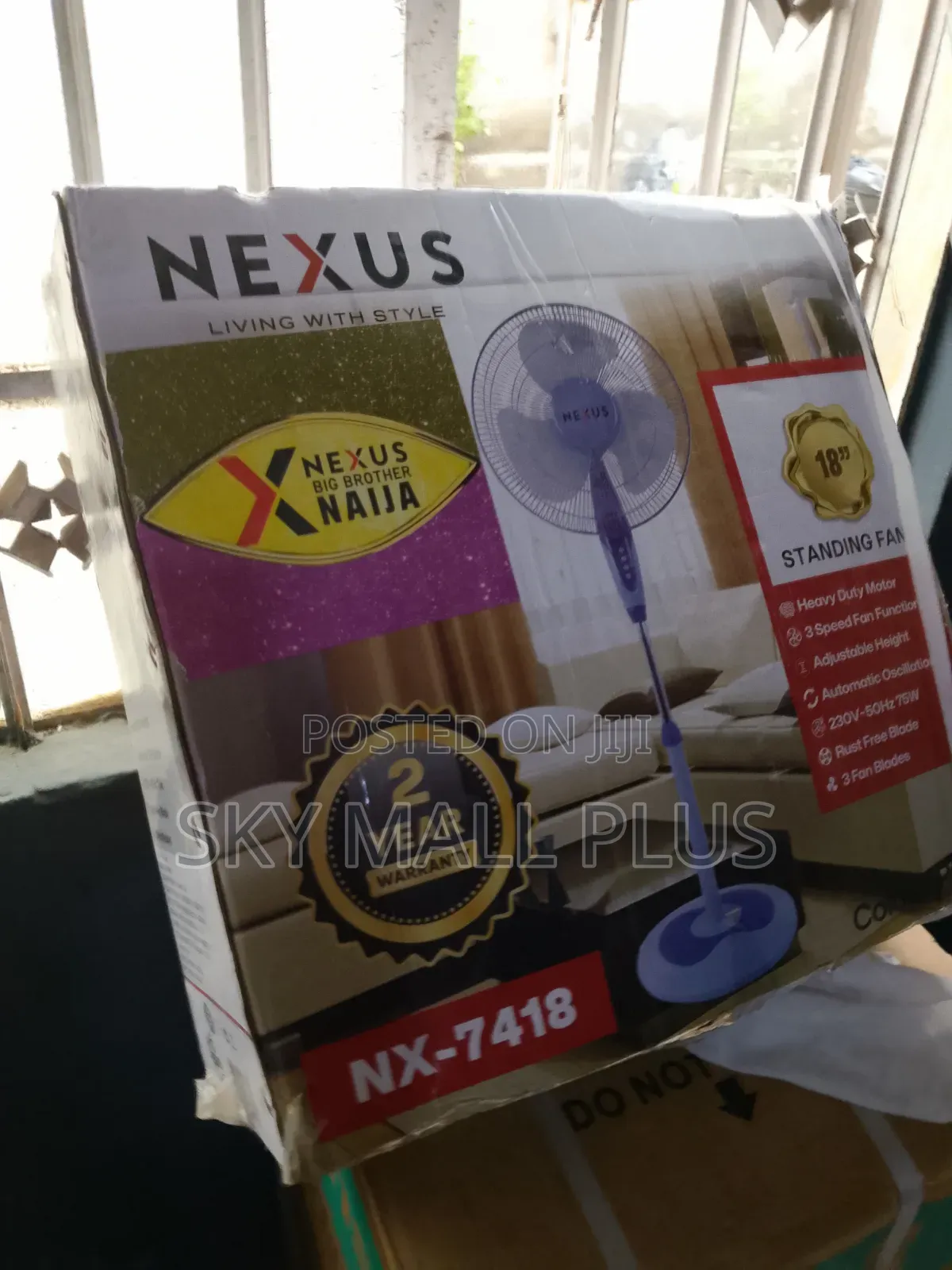 Nexus Fan – Excellent Airflow Power