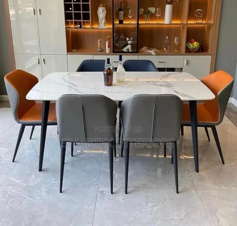 Best Quality Marble Top Dining Table With Chairs