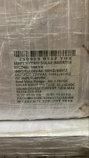 Yohako Hybrid Inverter 10kva 48v Available