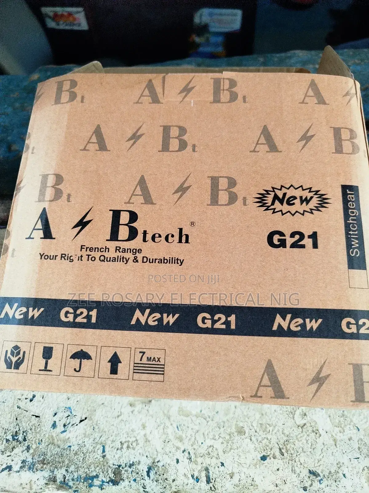 Distribution Board D4 Single Phase a B Tech G21 French Range