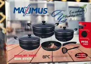 Maximus Non Stick 8 Piece's of Cookware Set
