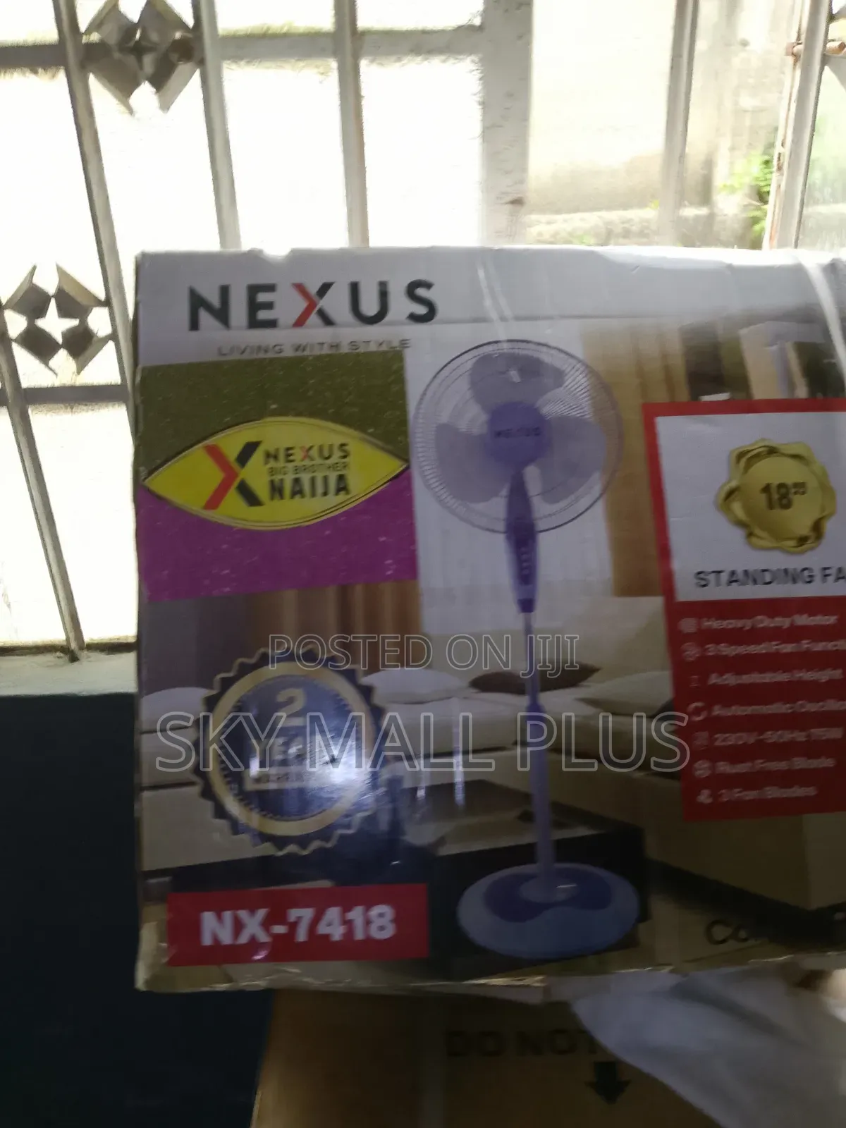 Nexus 18” Fan – Quiet Performance