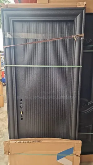 Luxury Black Security Steel Door