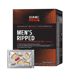 GNC Amp Men's Ripped Multivitamins Vitapak X30 Satchets