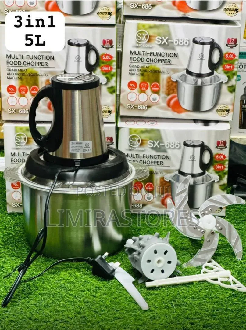 3in1 5l Food Processor