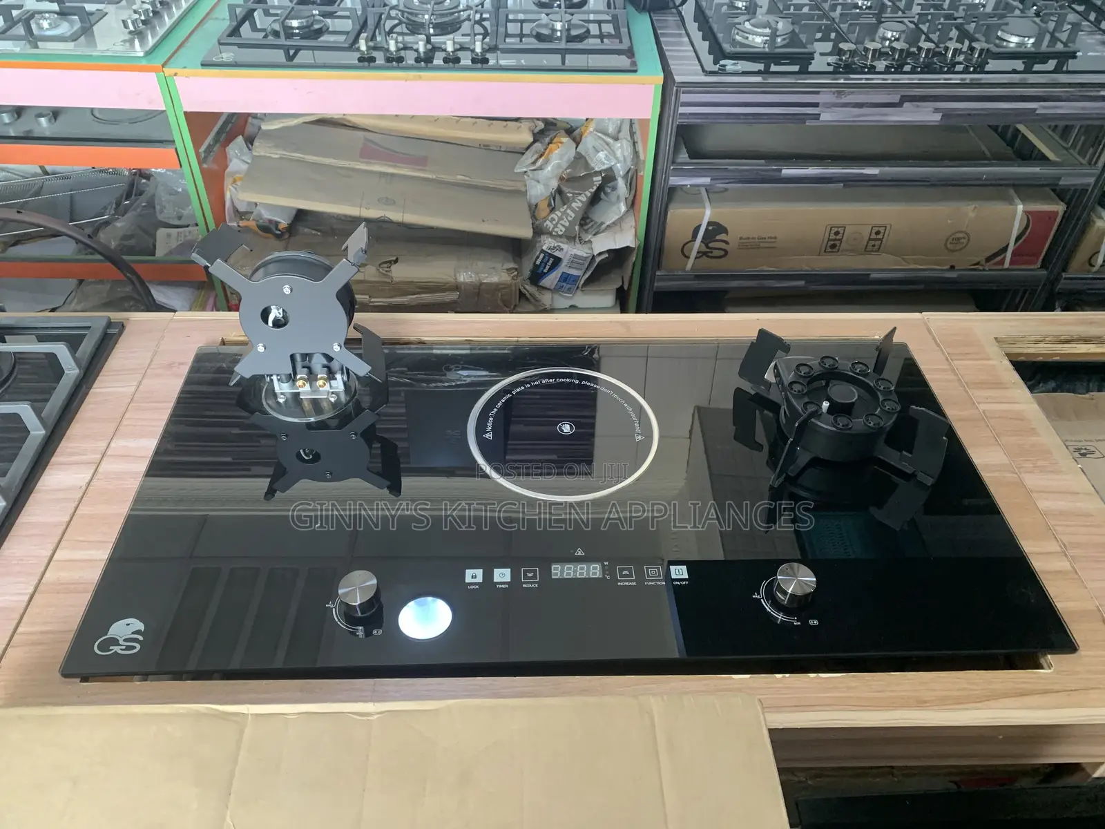 Gs Three Burners Cooker