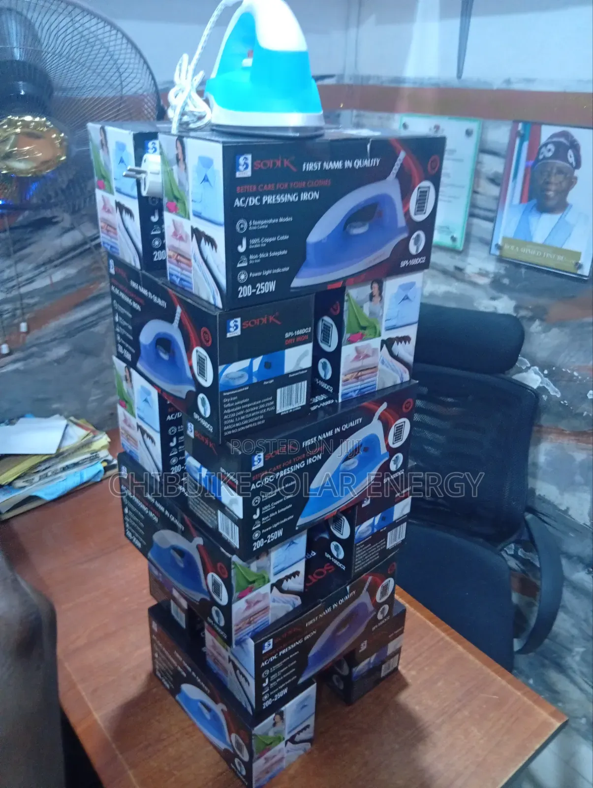 Solar Iron Dc With Low Current