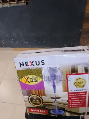 Nexus Standing Fan – Stable Base Design