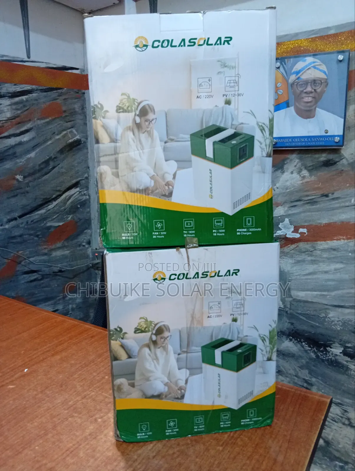 Colar Solar 1kwh