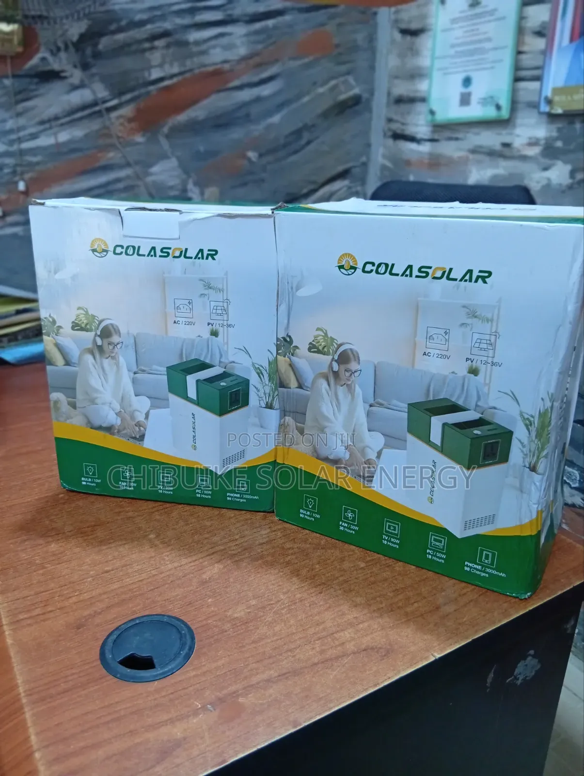 Colar Solar 1kwh