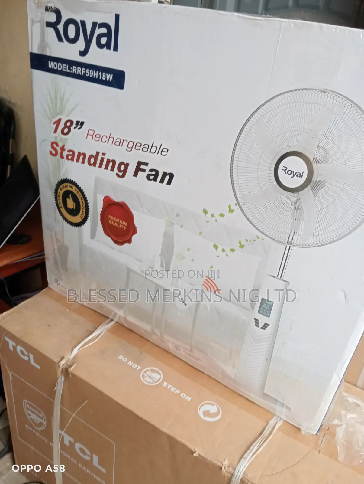Royal Rechargeable Fan