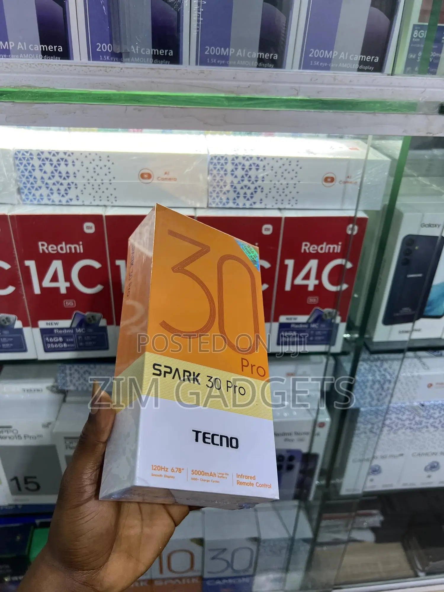 New Tecno Spark 30 Pro 256 GB Blue