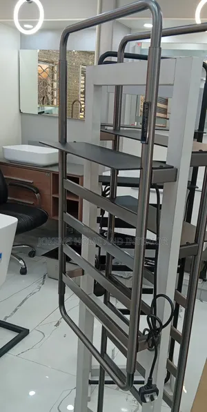 Grey Steel Electric Towel Warmer Rack