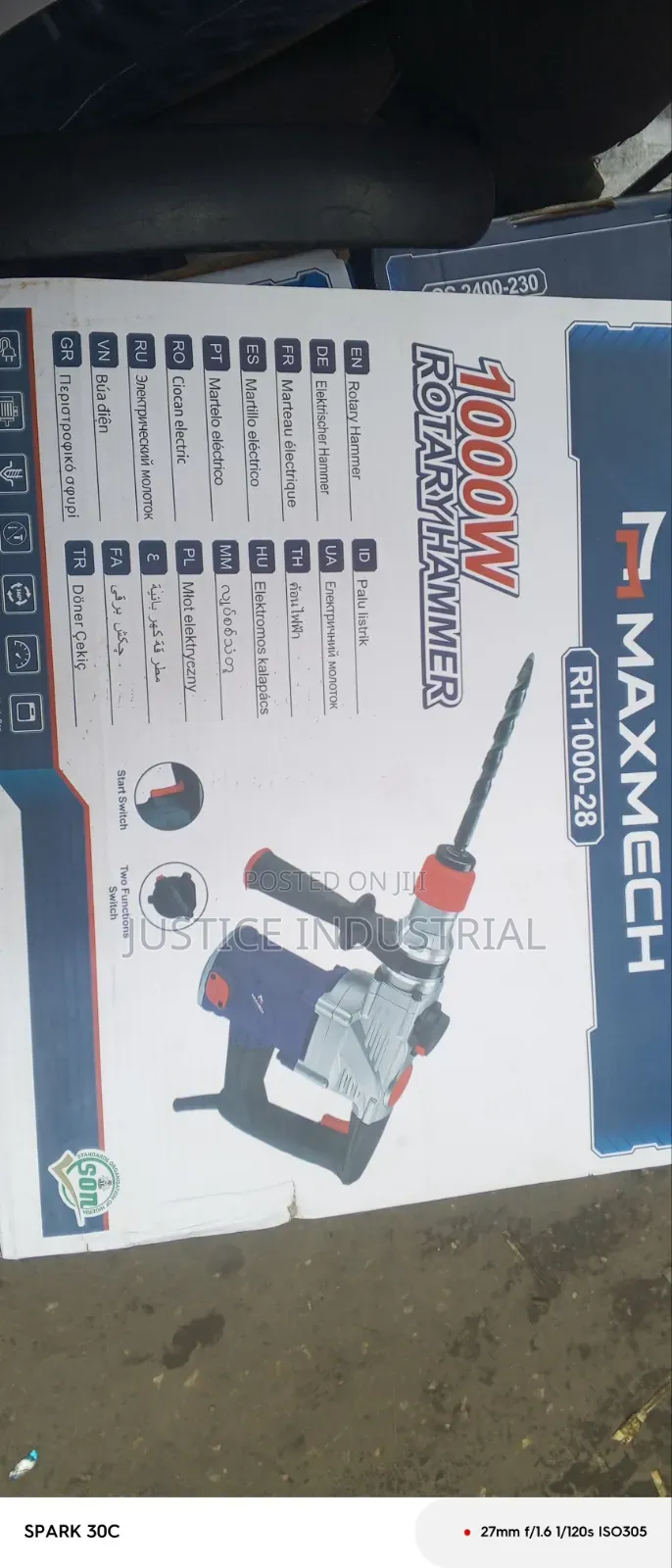 Maxmech Electric Hammer Drilling Machine Original Copper Machine