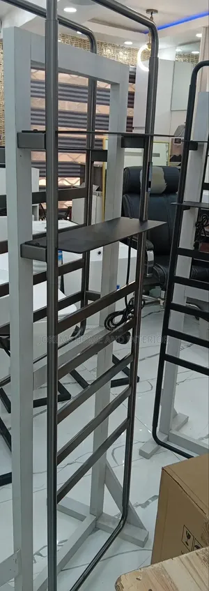 Modern Electric Towel Warmer Rack With Shelf
