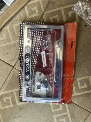 Toyota Plate Number Cover
