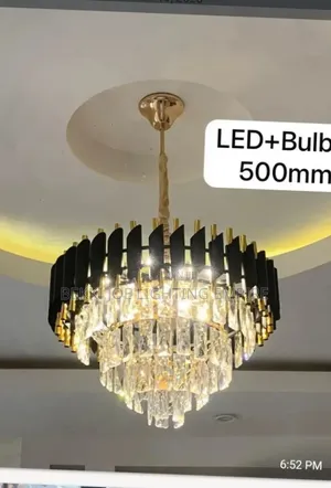 Led and Bulb Crystal Chandelier
