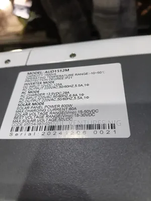 1.5kva Inverter Hybrid 12v and One Product