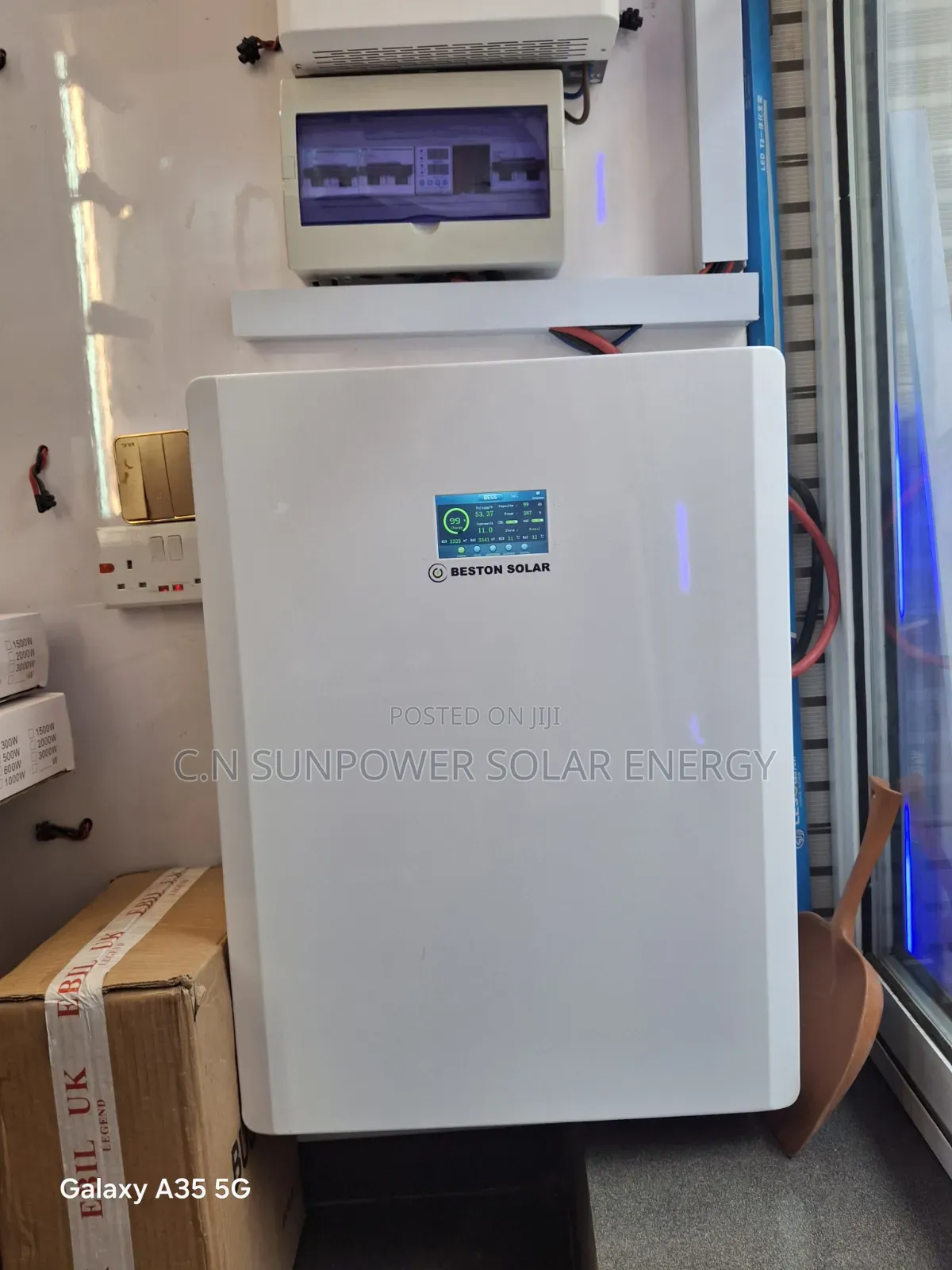 5kwh/51.2v Beston Solar Lithium-Iron Battery