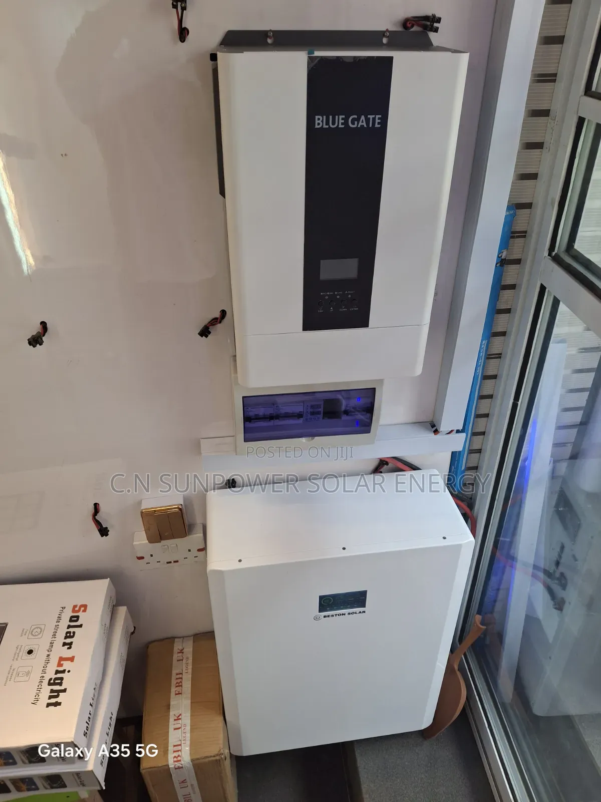 5kwh/51.2v Beston Solar Lithium-Iron Battery