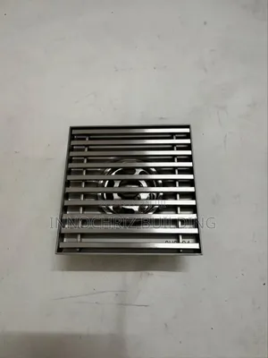 15 by 15 Bathroom Floor Drain