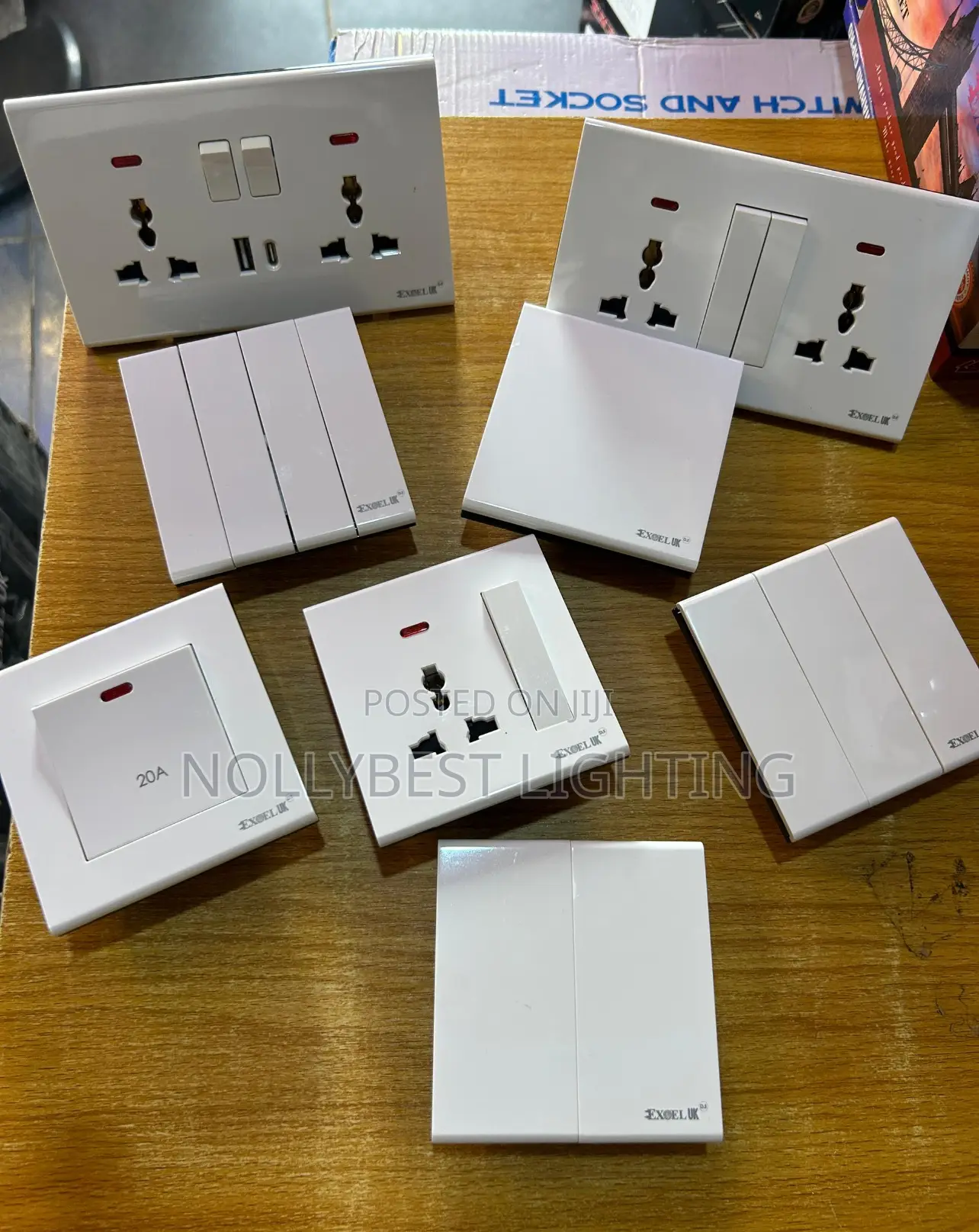 Switches and Socket All Colors Usb Also