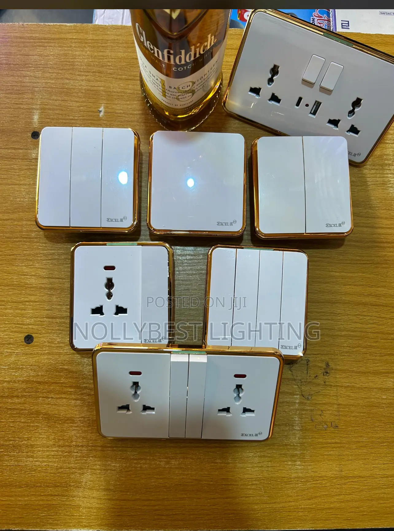 Switches and Socket All Colors Usb Also