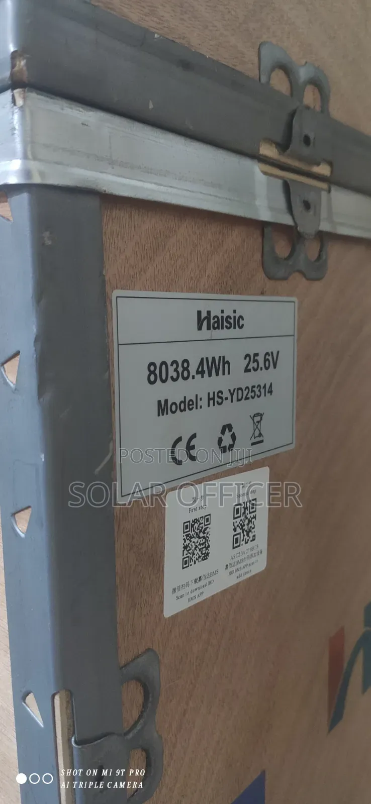 Haisic 8kwh Lithium Battery
