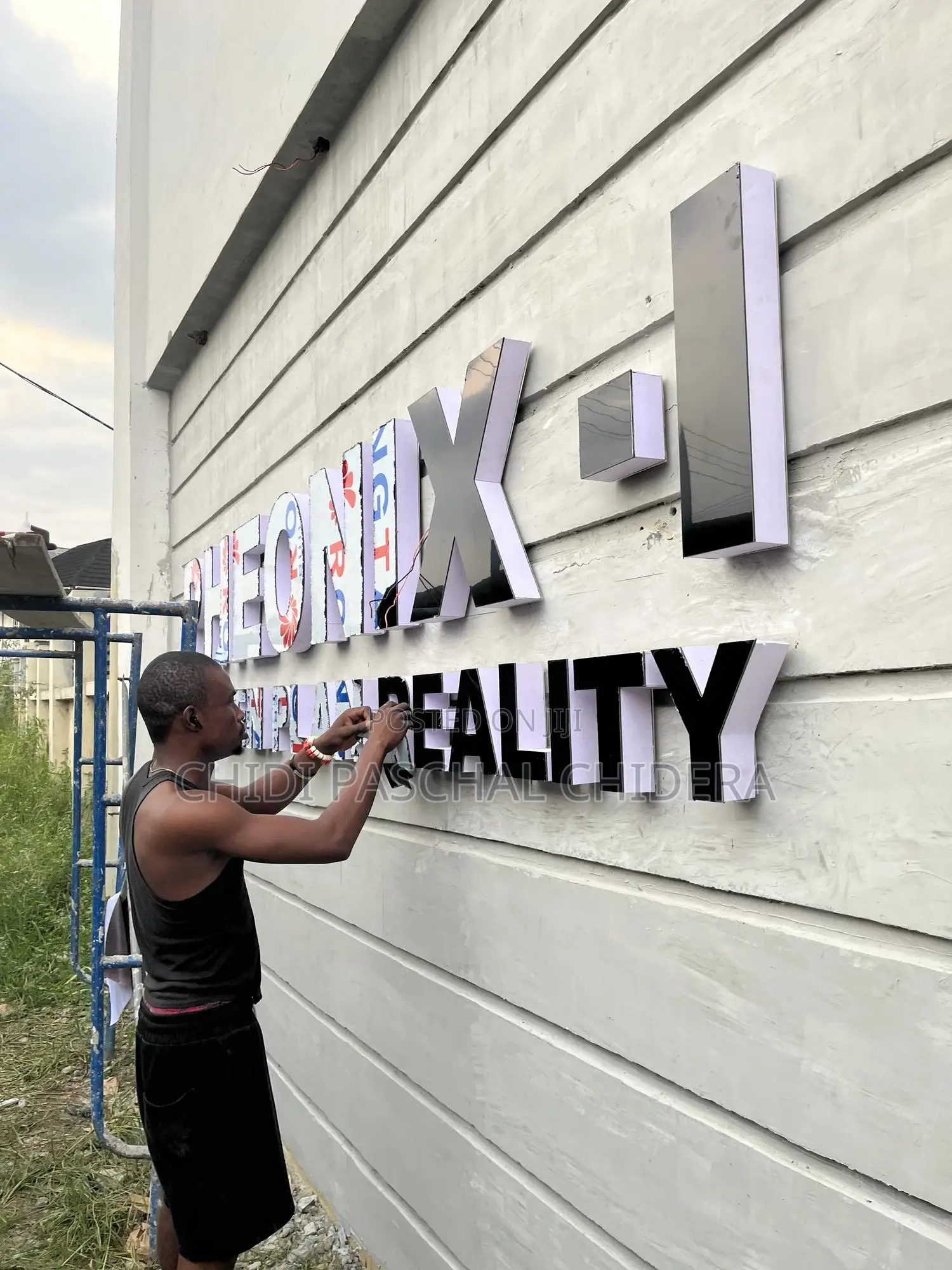 3d Signages With Led Light