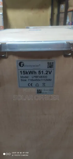 High Frequency 15kwh Felicity Lithium Battery 48v