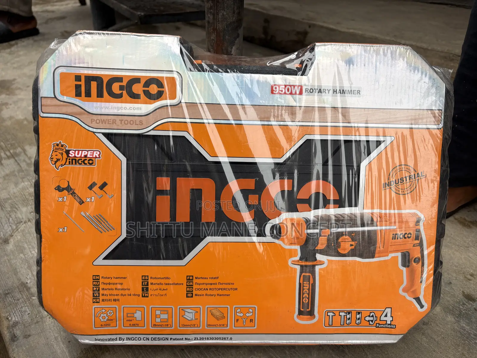 Ingco Rotary Hammer 950 Watt
