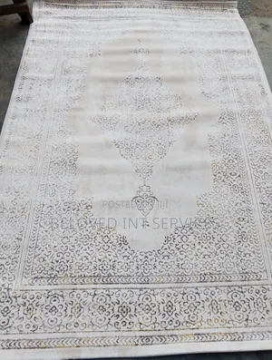 Instanbo Turkey Rug – Cream Floral Living Room Carpet