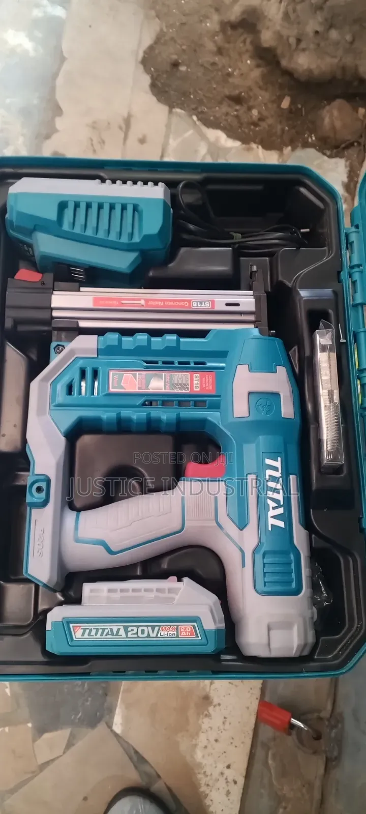 Total Cordless Nail Gun Machine