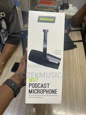 Shure Mv7 Podcast Microphone