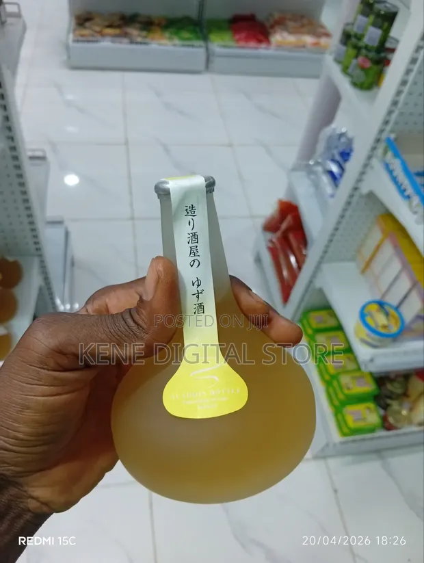 Original Aladdin Bottle Yuzu Sake (Imported Japanese Wine) for