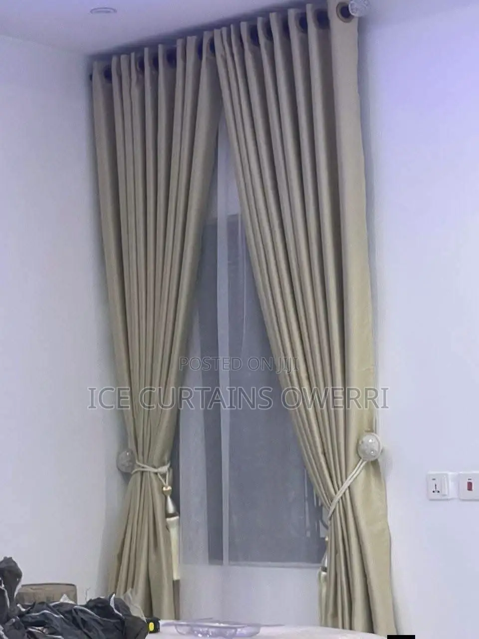 Curtain With Rings Set