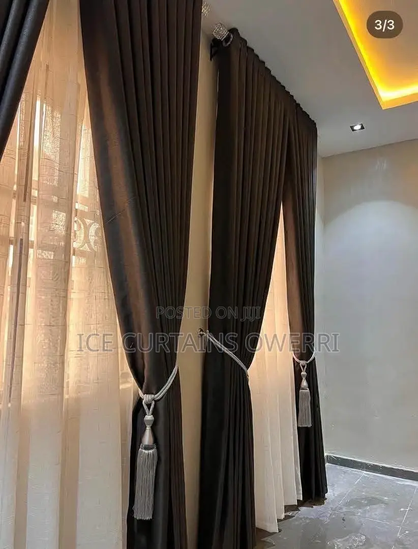 Curtain With Rings Set