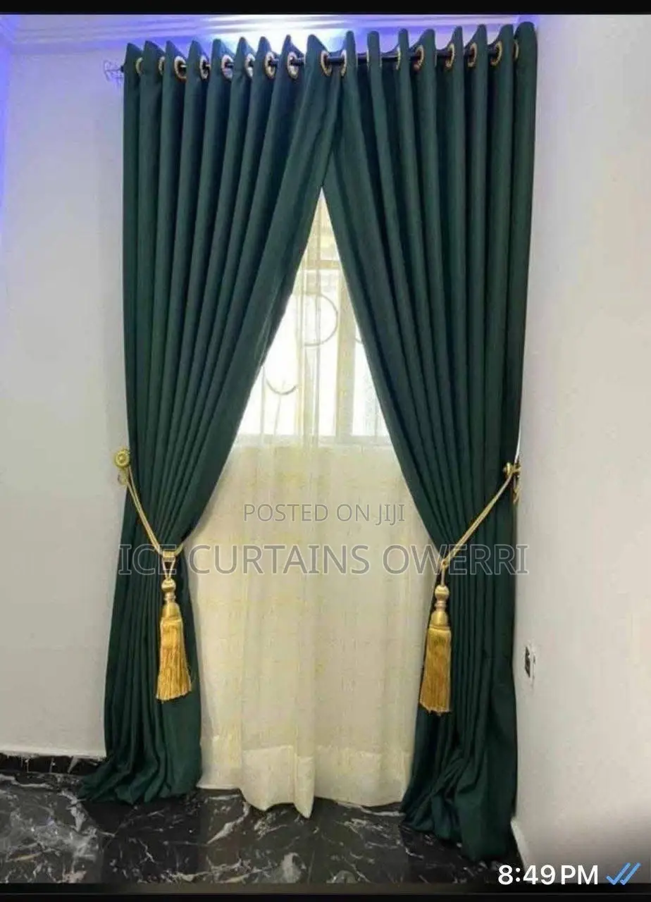 Curtain With Rings Set