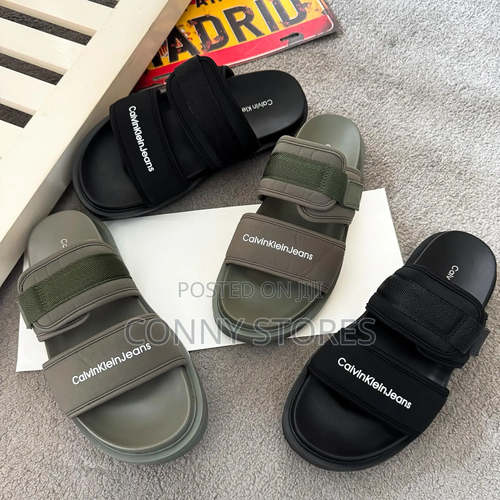 New Calvin Klein Sandals in 2 Colors