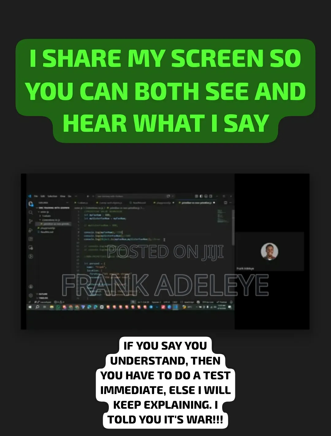 Stop Watching Others Win. Learn This Instead. Real Coding Training