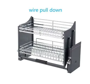 80cm Pull Down Plate Rack Available